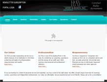 Tablet Screenshot of hbaccountants.com